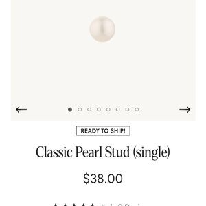 Catbird Classic Pearl Stud Earrings